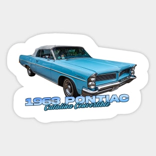 1963 Pontiac Catalina Convertible Sticker